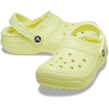 Crocs Classic Lined Clog (mit Innenfutter) sulphurgelb Sandale Sandale/Hausschuhe
